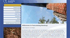 Desktop Screenshot of pastoralkolleg-rz.de
